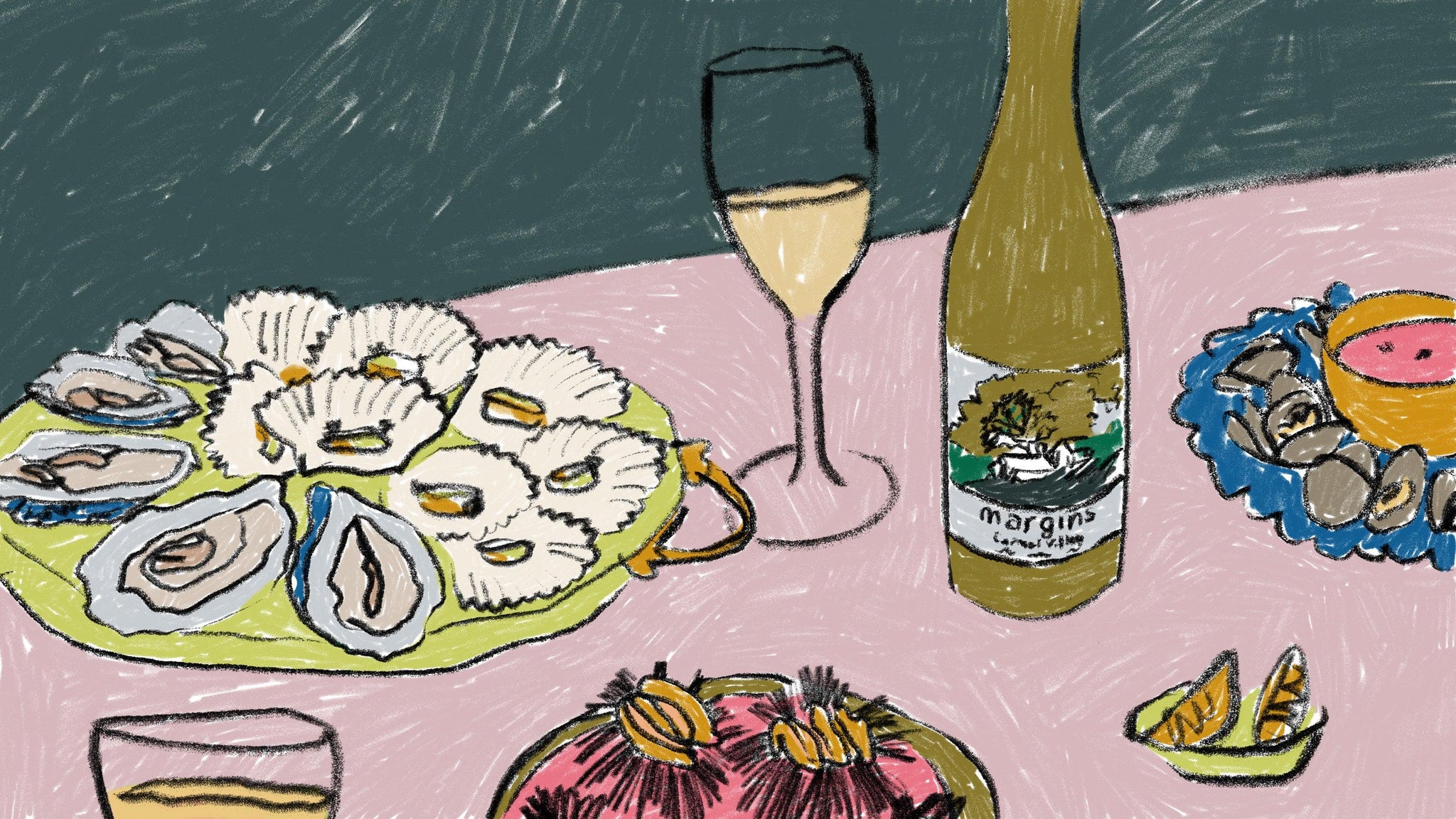 Pairing White Wines with Winter Shellfish - Folkways