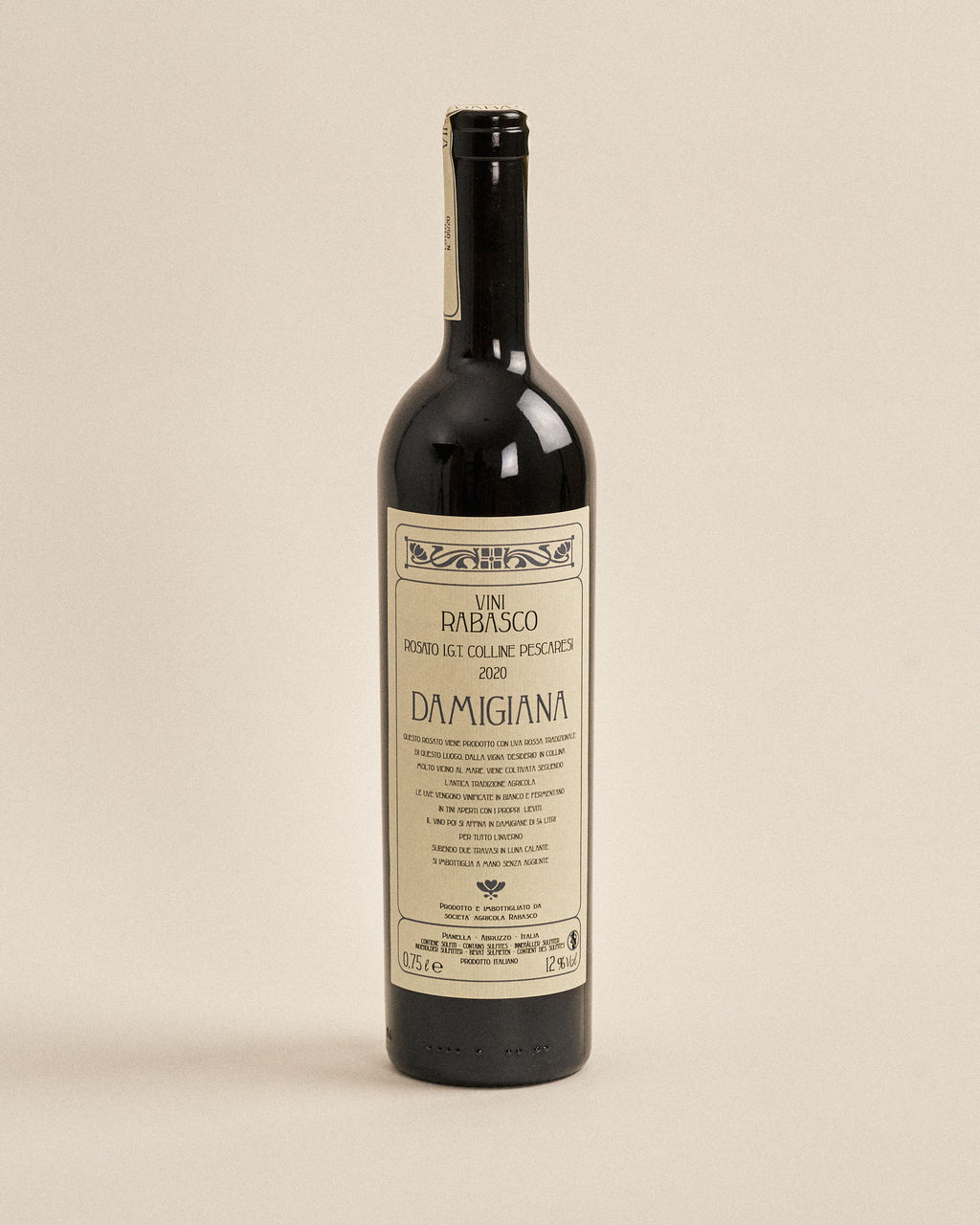 Rabasco 'Damigiana' Cerasuolo d'Abruzzo Rosé 2024 – Folkways