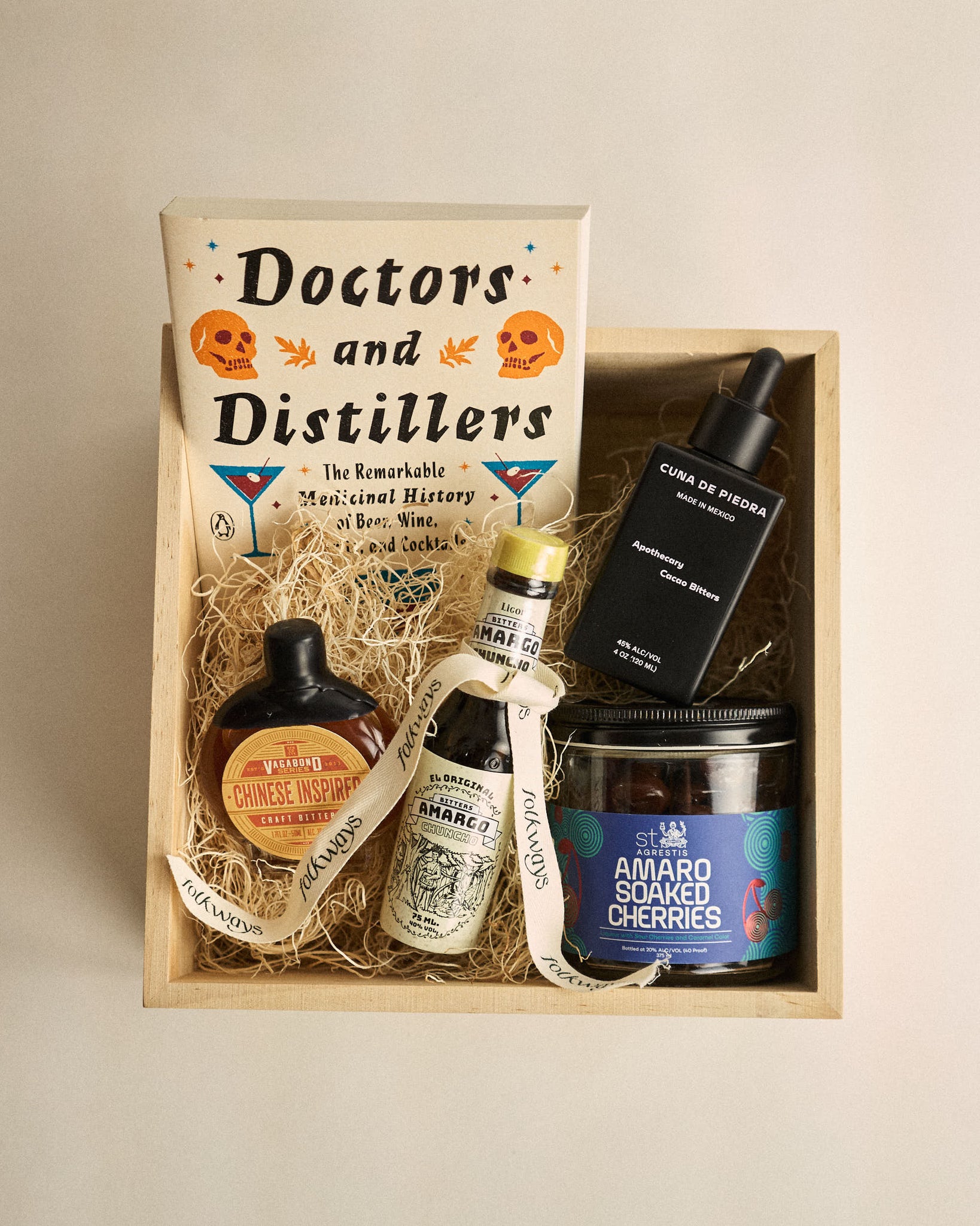 The Negroni Master Gift Basket | Gifts for Home Bartenders – Folkways