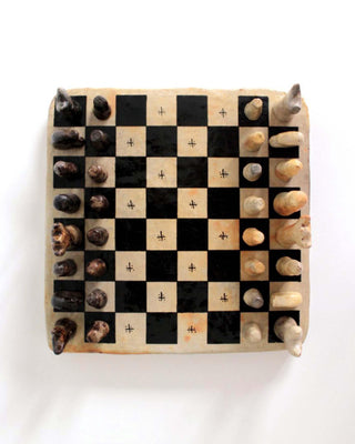 Chich-bich Ceramic Chess Board - Folkways