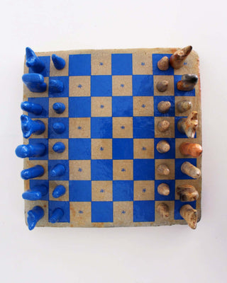 Chich-bich Ceramic Chess Board - Folkways