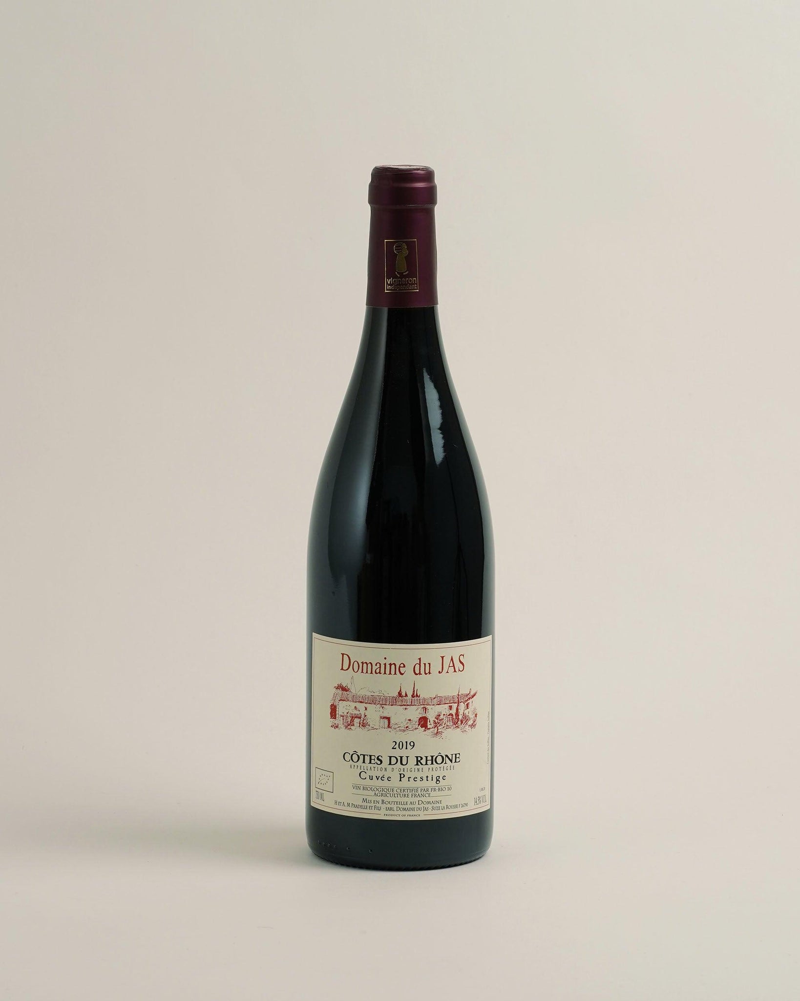 Domaine du Jas 'Cuvée Prestige' Côtes-du-Rhône 2019 - Folkways